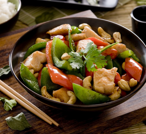 Poulet mit Cashew
